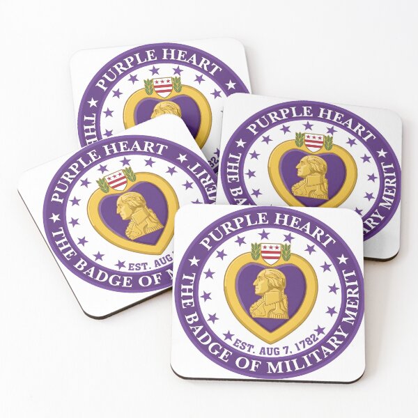 Item preview, Purple Heart Badge of Military Merit Established 1782 Seal Emblem designed and sold by CharlieDesings.
