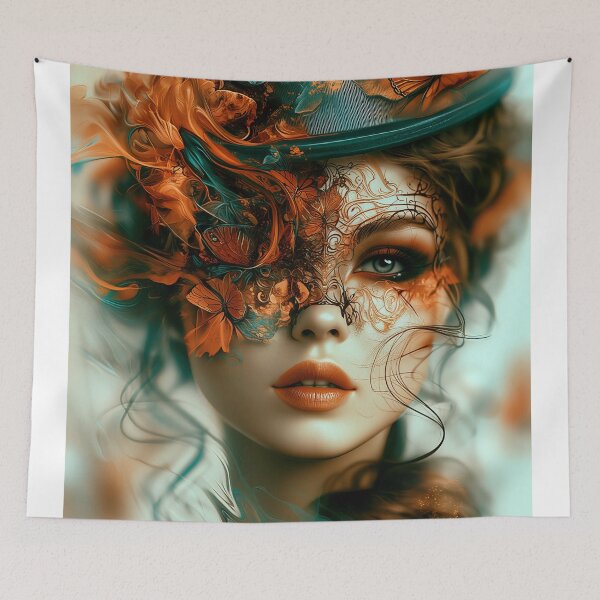 Item preview, The Garden Behind Her Eyes designed and sold by oanaunciuleanu.