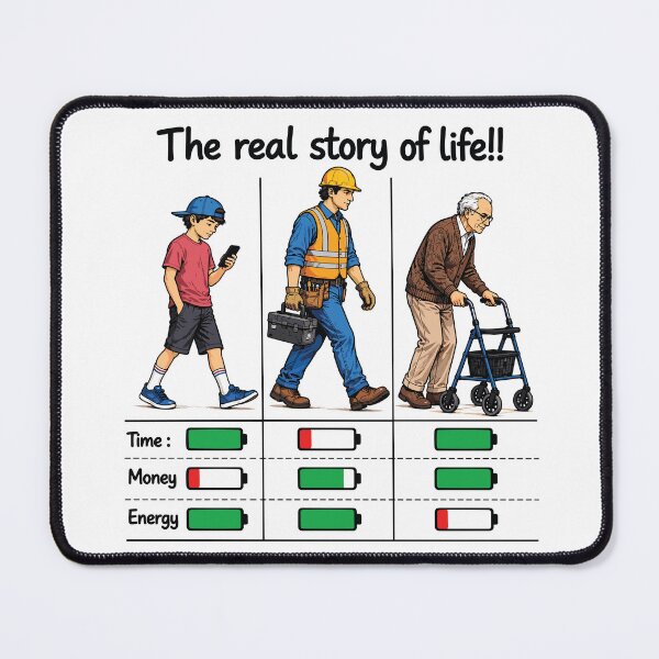Item preview, The Real Story of Life designed and sold by PRINTIONAL.