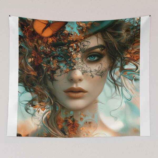 Item preview, The Garden Behind Her Eyes designed and sold by oanaunciuleanu.