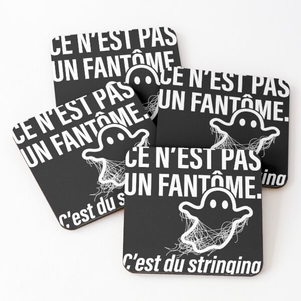 Item preview, It's Not a Ghost, It's Halloween Stringing 3D White Text designed and sold by Niebieski-Labs.