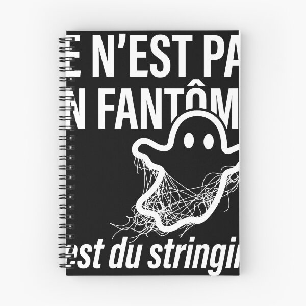 Item preview, It's Not a Ghost, It's Halloween Stringing 3D White Text designed and sold by Niebieski-Labs.