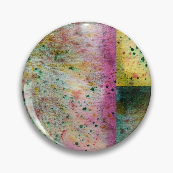 Item preview, Pink and Emerald Abstract Watercolour: Speckled Paint Texture designed and sold by ArithraStudio.
