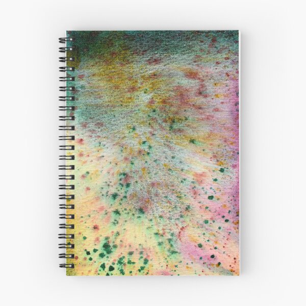 Item preview, Pink and Emerald Abstract Watercolour: Speckled Paint Texture designed and sold by ArithraStudio.