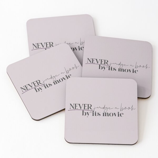 Item preview, Never Judge A Book By Its Movie designed and sold by Blom & Co..