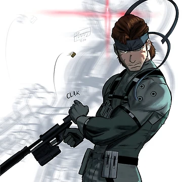 Artwork thumbnail, Solid Snake by RVNNT