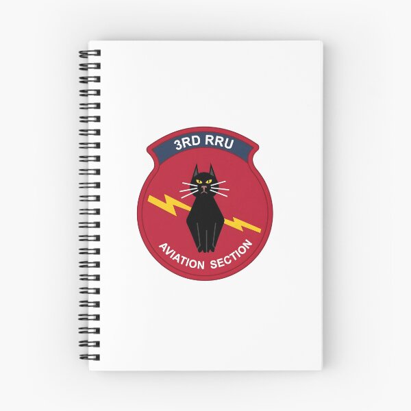 Item preview, 3rd Radio Research Unit Aviation Section Black Cat Emblem designed and sold by CharlieDesings.