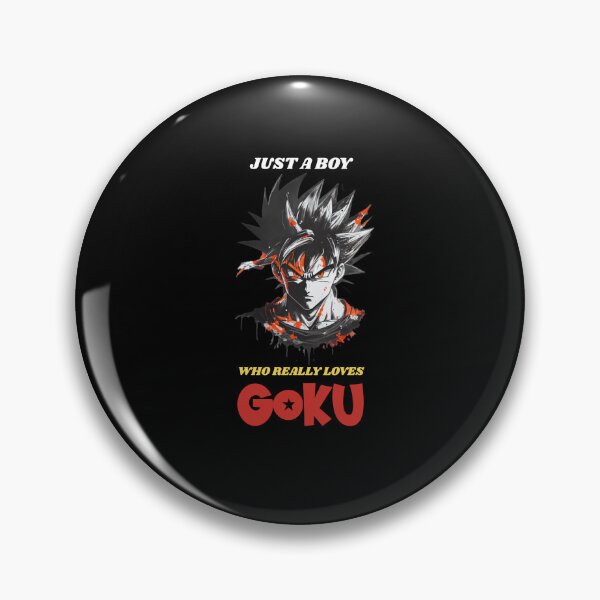Item preview, Just a Boy Who Really Loves Goku designed and sold by Tokyotopia.