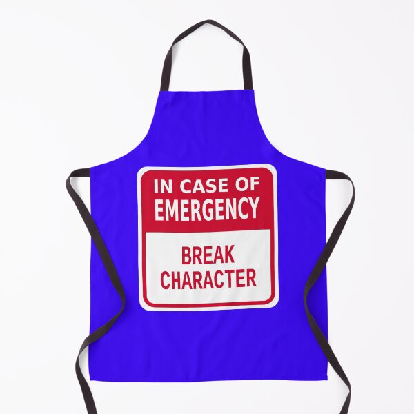 Item preview, In Case of Emergency Break Character designed and sold by Karate Octopus.
