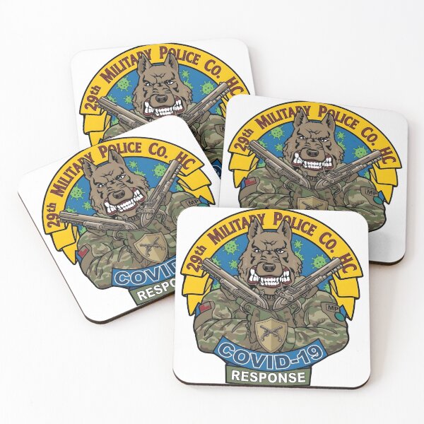 Item preview, 29th Military Police Company COVID-19 Response Emblem designed and sold by CharlieDesings.
