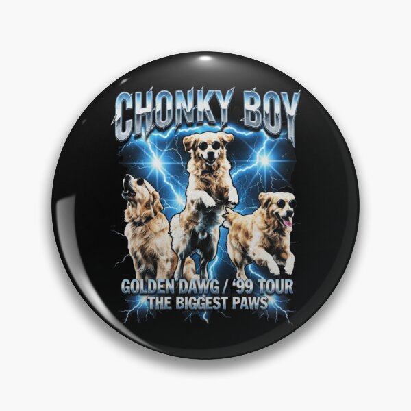 Item preview, Chonky Boy Golden Dawg Vintage 90s Bootleg Pet   designed and sold by aynorsadier.