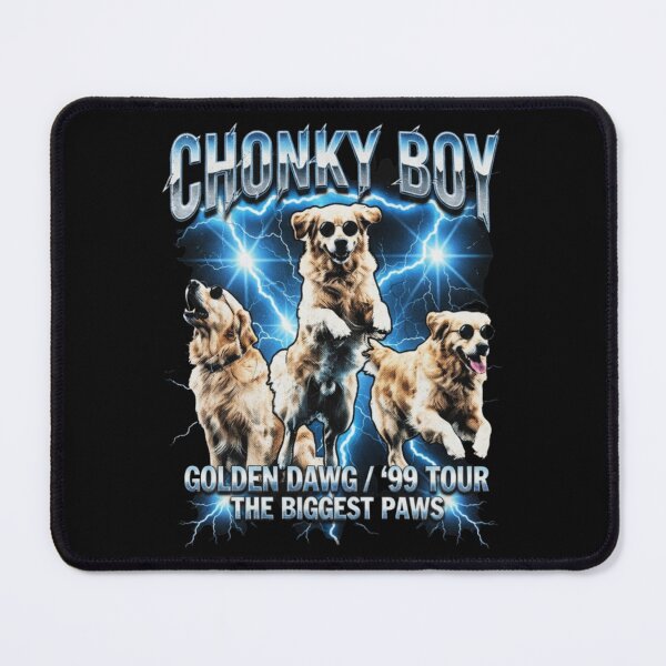 Item preview, Chonky Boy Golden Dawg Vintage 90s Bootleg Pet   designed and sold by aynorsadier.