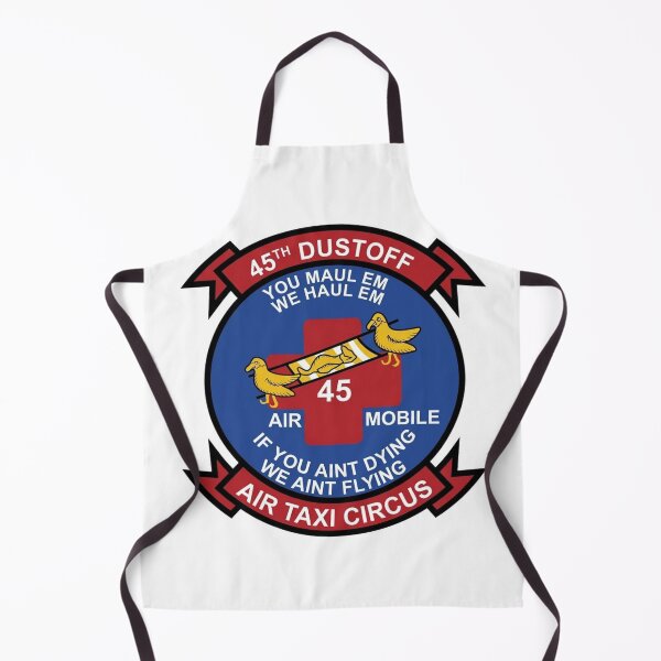 Item preview, 45th Dustoff Air Mobile Air Taxi Circus Medical Evacuation Patch designed and sold by CharlieDesings.