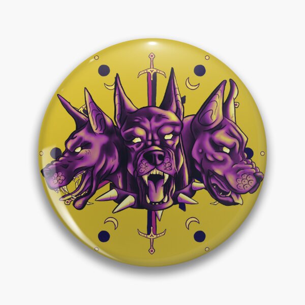Item preview, Purple Cerberus Design designed and sold by AnubisAltarArt.