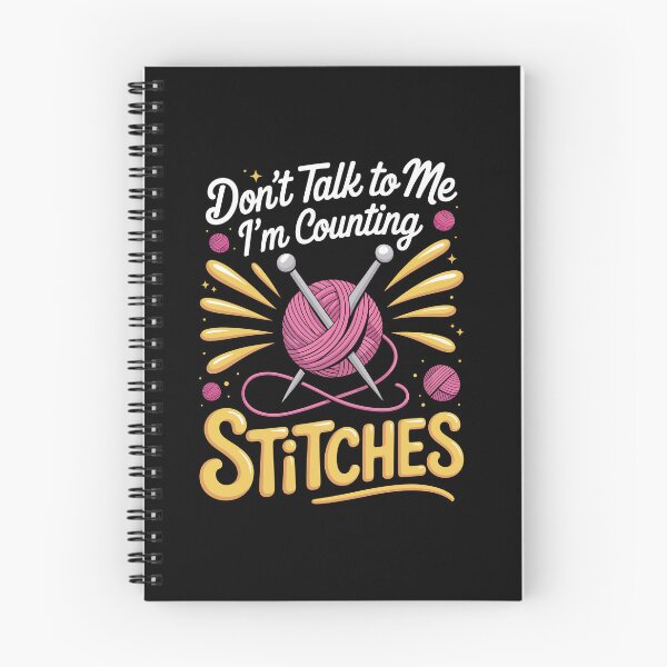 Item preview, Don’t Talk to Me I’m Counting Stitches designed and sold by jkrphoto.