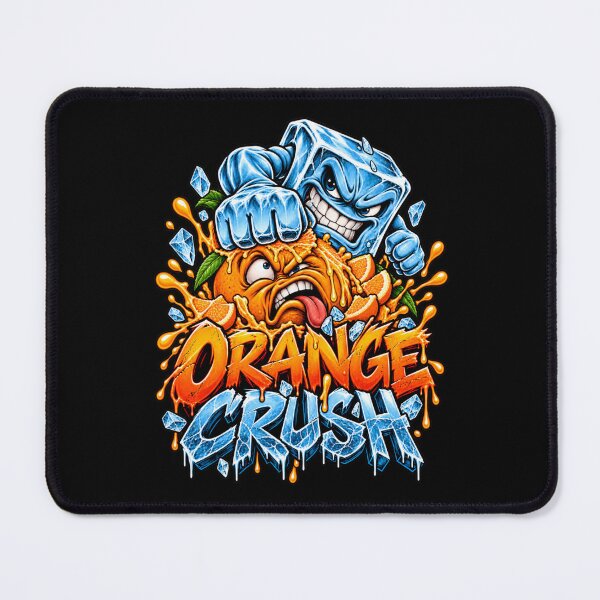 Item preview, Orange Crush – Angry Ice Cube vs Orange Cartoon designed and sold by SplashPixel.
