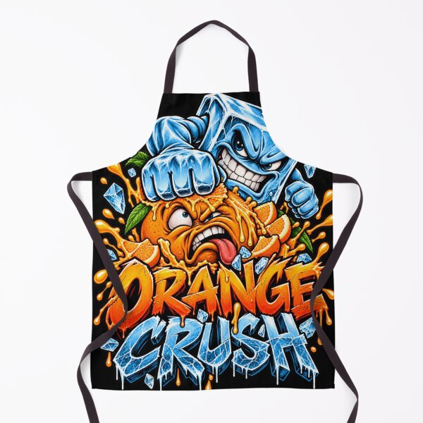 Item preview, Orange Crush – Angry Ice Cube vs Orange Cartoon designed and sold by SplashPixel.