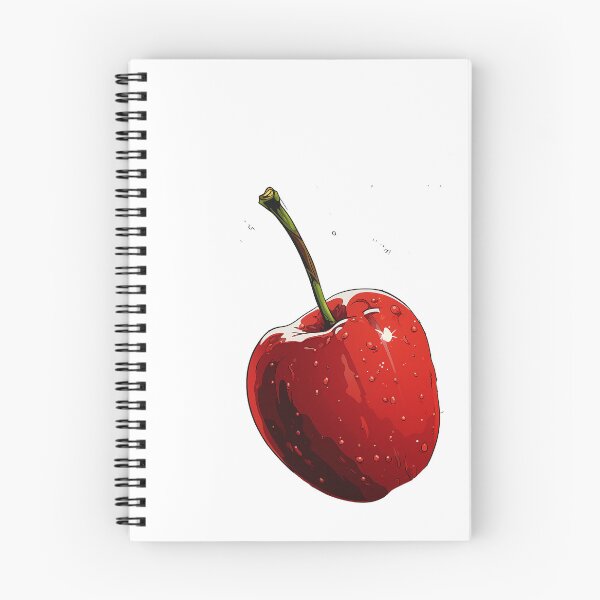 Artikelvorschau, Illustration einer glänzenden roten Kirsche entworfen und verkauft von Roadlight Photography .