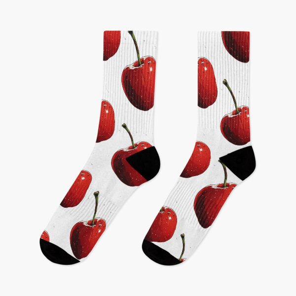 Item preview, Glossy Red Cherry Illustration designed and sold by Roadlight Photography .