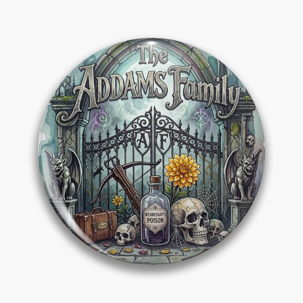 Item preview, Addams Family the Musical designed and sold by Lyric Vault - Rock on.