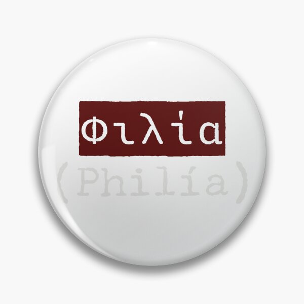 Item preview, ΦΙΛΙΑ (Philía) – The Greek Word for Friendship designed and sold by silviaxe.