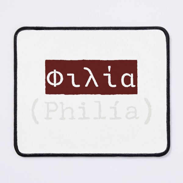 Item preview, ΦΙΛΙΑ (Philía) – The Greek Word for Friendship designed and sold by silviaxe.