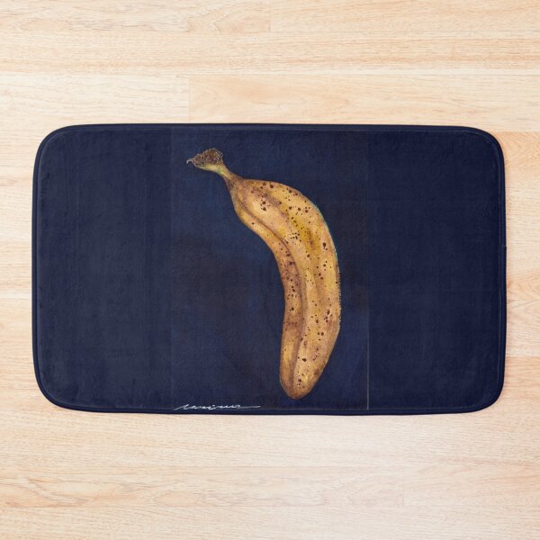 Item preview, Ripe Banana Still Life: Watercolour and Gouache Study designed and sold by ArithraStudio.