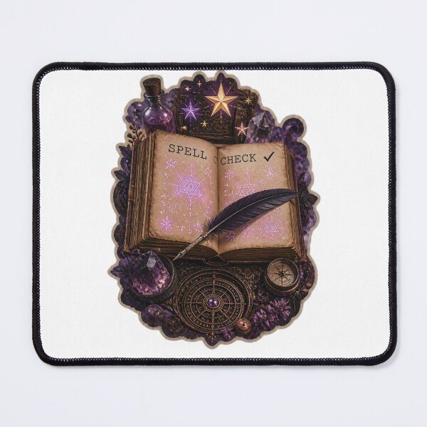 Item preview, Spell Check Witch Book Halloween Design designed and sold by Infinityspark.