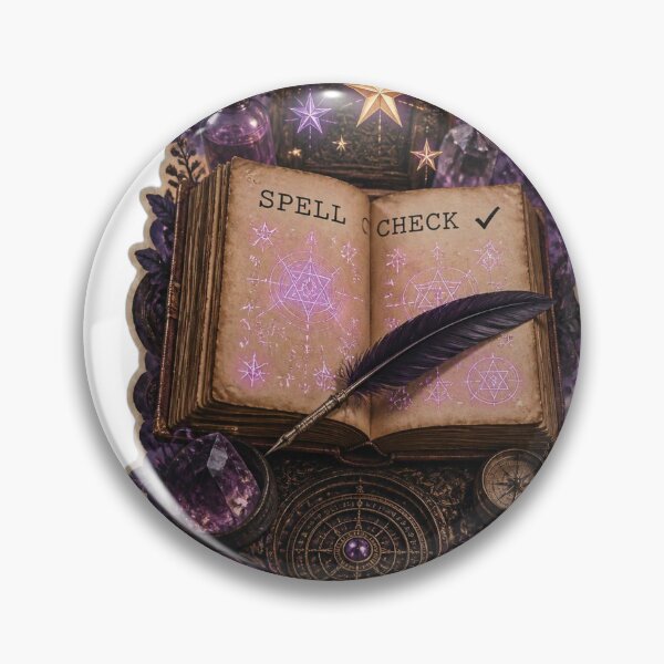 Item preview, Spell Check Witch Book Halloween Design designed and sold by Infinityspark.