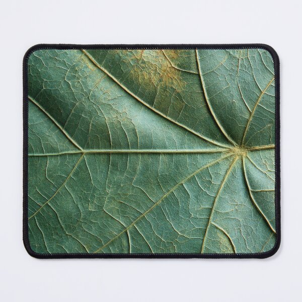 Item preview, Organic Worlds: Emerald Leaf Anatomy — Intricate Botanical Veins designed and sold by Atlas-of-Worlds.
