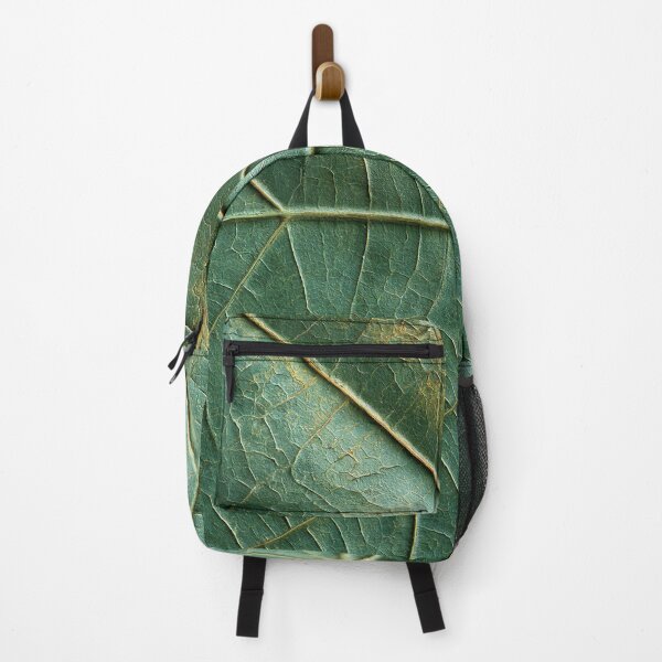Item preview, Organic Worlds: Emerald Leaf Anatomy — Intricate Botanical Veins designed and sold by Atlas-of-Worlds.