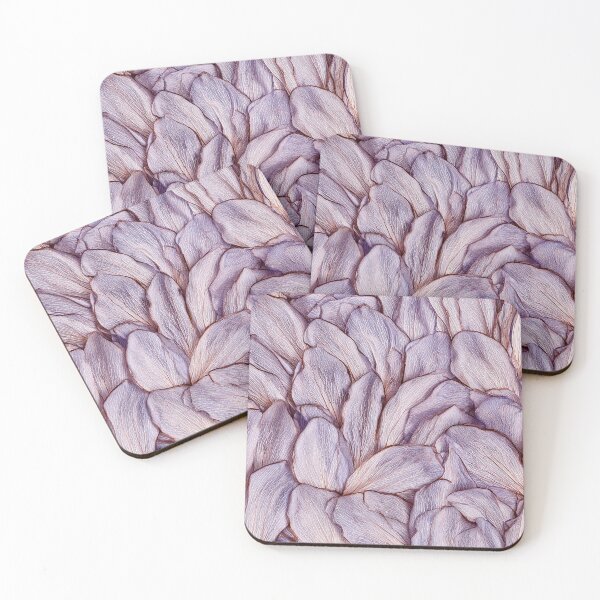 Item preview, Organic Worlds: Violet Petal Tapestry — Abstract Botanical Pattern designed and sold by Atlas-of-Worlds.