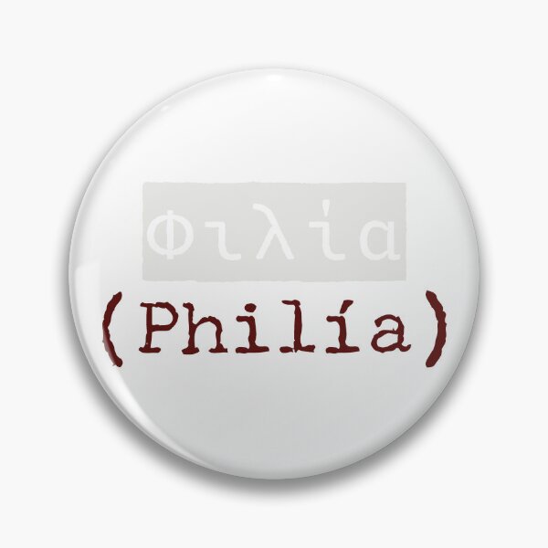 Item preview, ΦΙΛΙΑ (Philía) – The Greek Word for Friendship designed and sold by silviaxe.