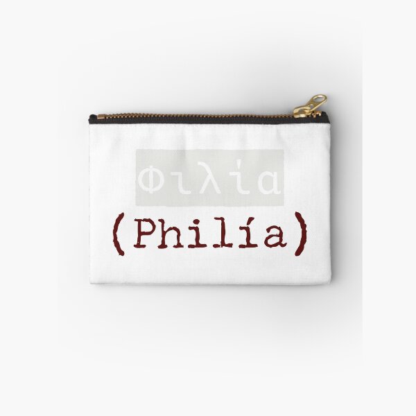Item preview, ΦΙΛΙΑ (Philía) – The Greek Word for Friendship designed and sold by silviaxe.