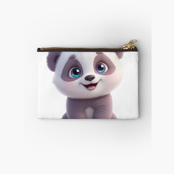 Item preview, Cute Fluffy Baby Panda with Big Galaxy Eyes designed and sold by VisualVerseLab.