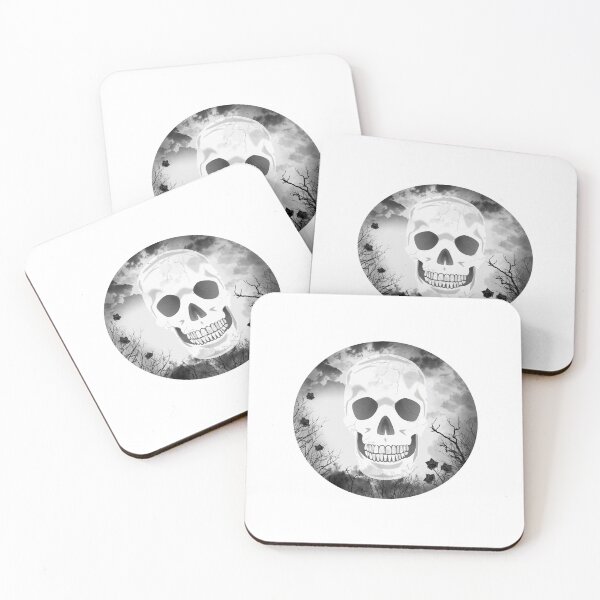 Item preview, dark gothic design with skull and black roses designed and sold by creationsforyu.