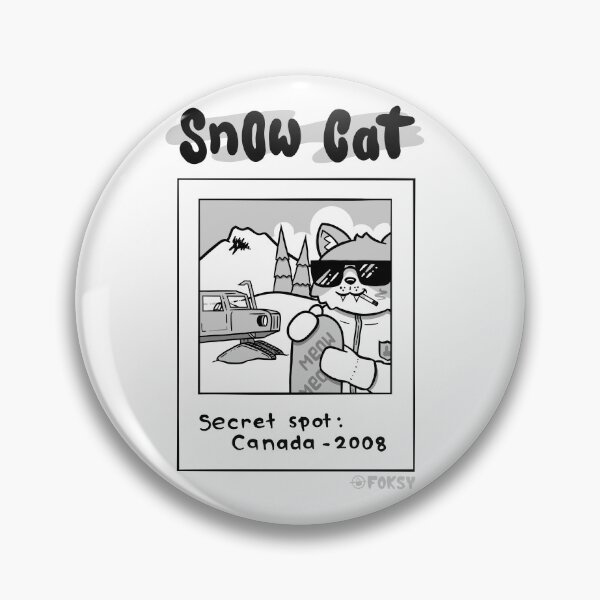 Item preview, Snow Cat’s Secret Canadian Pow Stash designed and sold by Foksy Art.