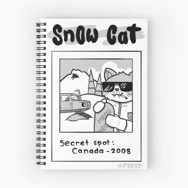 Item preview, Snow Cat’s Secret Canadian Pow Stash designed and sold by Foksy Art.