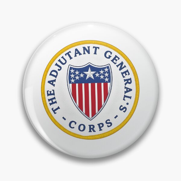 Item preview, The Adjutant General's Corps Seal Emblem designed and sold by CharlieDesings.