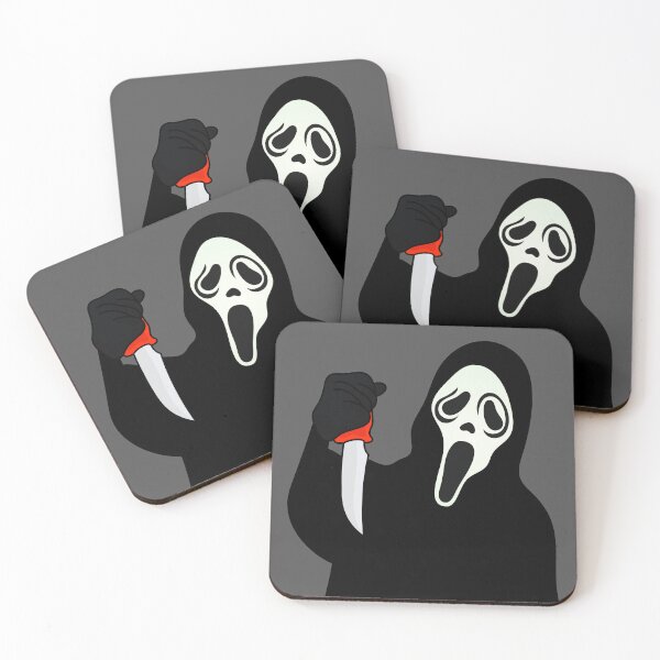 Item preview, Ghostface Scream - Halloween Horror Movie Killer Mask Knife Spooky Scary Horror designed and sold by DibujandoPorfa.