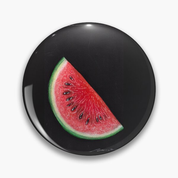 Item preview, Watermelon Slice Still Life: Watercolour and Gouache Study designed and sold by ArithraStudio.