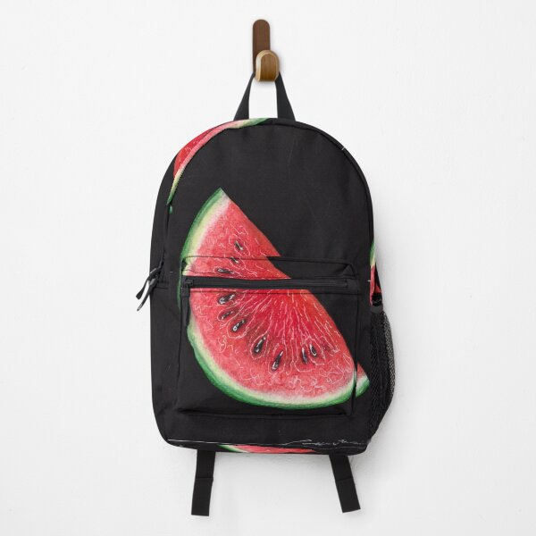 Item preview, Watermelon Slice Still Life: Watercolour and Gouache Study designed and sold by ArithraStudio.