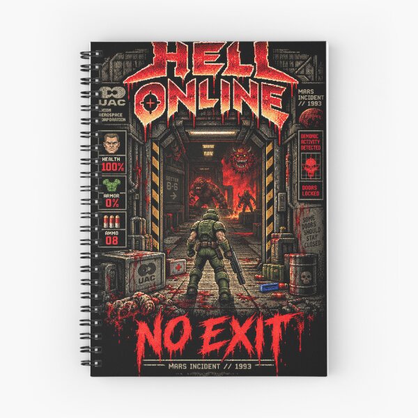 Item preview, HELL ONLINE – DOOM 1993 Retro FPS Homage designed and sold by Cohaagens Bazaar.
