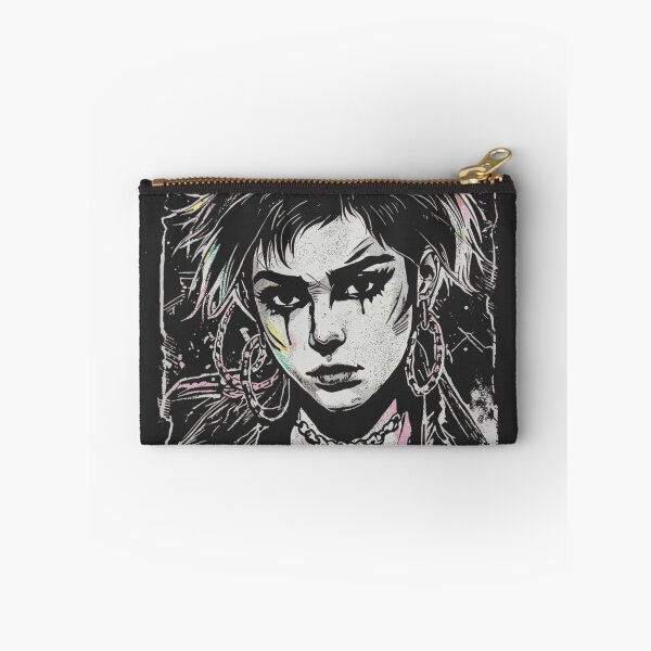 Item preview, 80s Punk Goth Girl Edgy Streetwear Graphic designed and sold by ERODED SELF.
