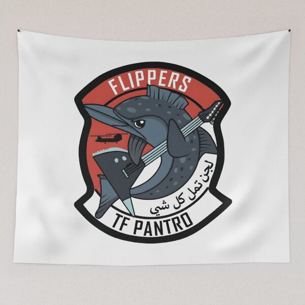 Item preview, Task Force Pantro "Flippers" CH-47 Chinook Emblem designed and sold by CharlieDesings.