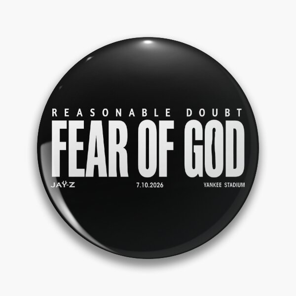 Item preview, Jay Z - Reasonable Doubt - Fear Of God - Yankee Stadium designed and sold by lightylegal.