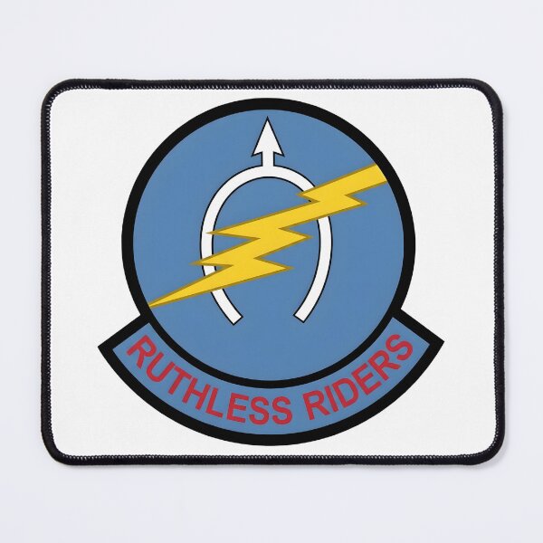 Item preview, Ruthless Riders Horseshoe Lightning Arrow Emblem designed and sold by CharlieDesings.