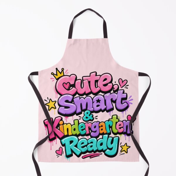 Item preview, Cute, Smart & Kindergarten Ready – Colorful Back to School designed and sold by MomParentADHD.