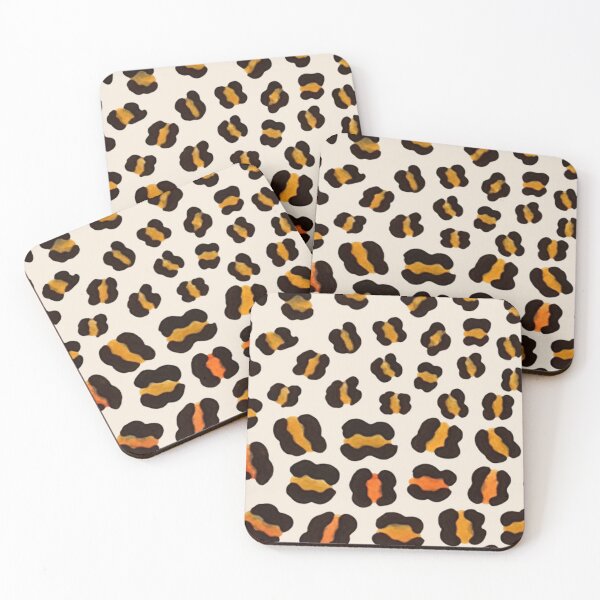 Item preview, Hand Painted Leopard Rosette Pattern designed and sold by annenambiro.