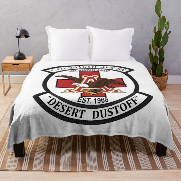 Item preview, C-Co 2916th AVN BN "Desert Dustoff" Air Ambulance Emblem designed and sold by CharlieDesings.